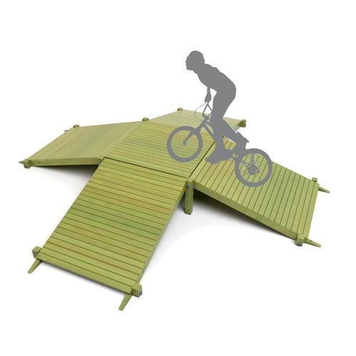 Funbox para bikepark - SLOPES  - mobipark
