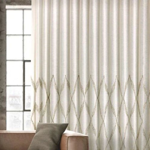 Tecido para cortinas - MAZE  - Ciesse Tendaggi srl - com padrão geométrico / em linho / lavável