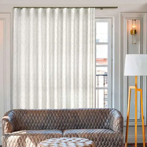 Tecido para cortinas - SUEGIÙ  - Ciesse Tendaggi srl - listrado / em poliéster / em linho