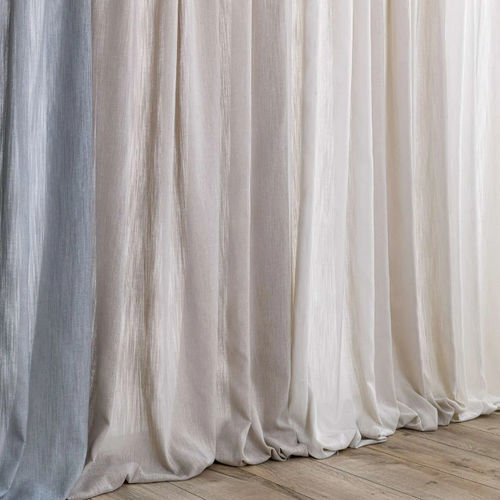 Tecido para cortinas - TREATMENT - Ciesse Tendaggi srl - de cor lisa / em poliéster / em linho