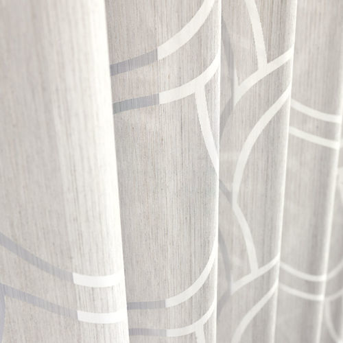 Tecido para cortinas - DUO  - Ciesse Tendaggi srl - geométrico / em poliéster / em viscose