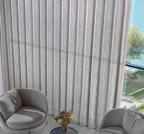 Tecido para cortinas - OKINAWA  - Ciesse Tendaggi srl - de cor lisa / em poliéster / em linho