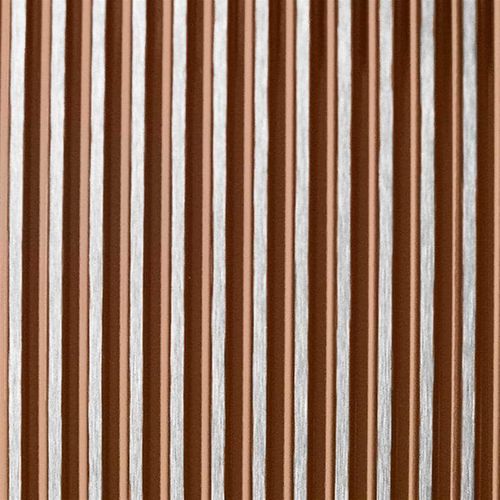 Chapa com motivos - COLOURTEX® PINSTRIPE  - Rimex - em inox / texturizada / colorida