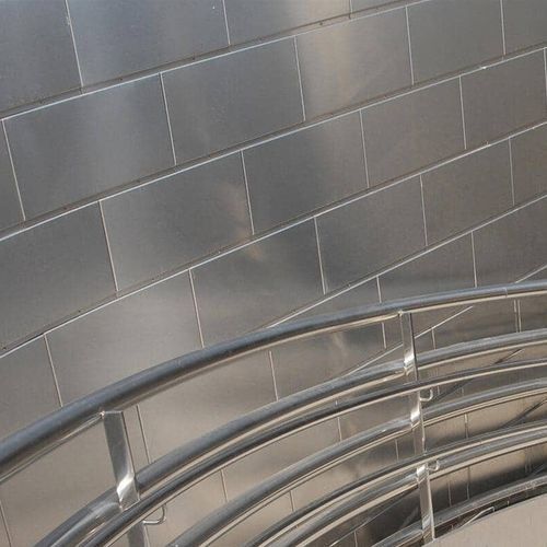 Chapa antidedadas - Rimex - decorativa / plana / em inox