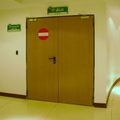Porta em PVC - WOOD DL1 OAK	 - Endoors - interna / em chapa de aço / de abrir
