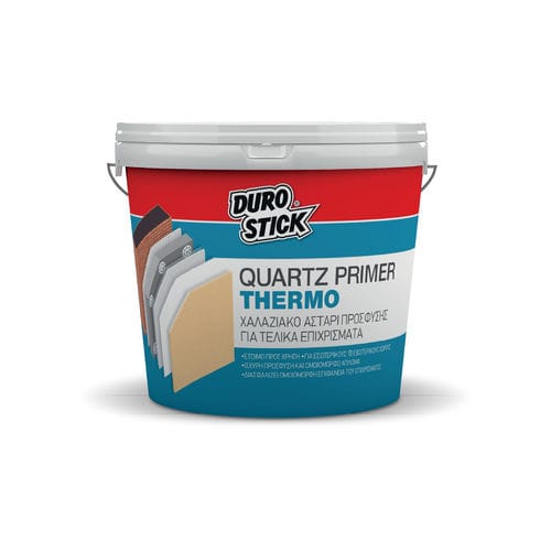 Reboco de acabamento - Quartz Primer Thermo - DUROSTICK - de isolamento térmico / para ambiente interno / para ambiente externo