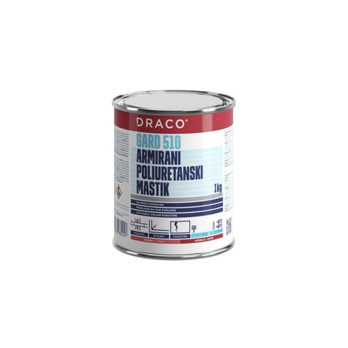 Impermeabilizante líquido de proteção - GARD 510 - DRACO - para parede / para piso / para calhas pluviais