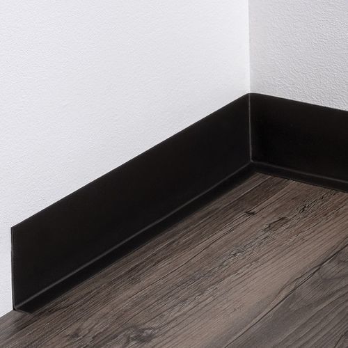 Rodapé preto - WSL 60/16 OBJEKT-SK - BOLTA - cinza / em madeira / em PVC