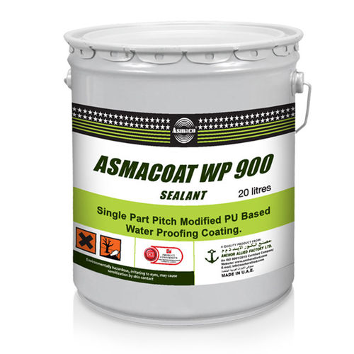 Impermeabilizante líquido para concreto - Asmacoat WP900 - ANCHOR ALLIED - revestido de poliuretano / flexível / resistente à água