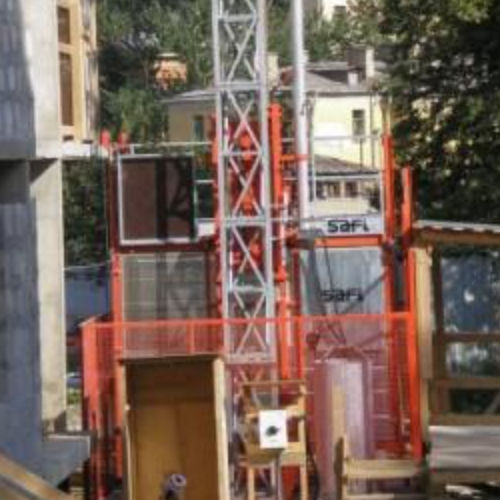 Monta-carga para canteiro de obras - VISION AS 1500 - Safi Group srl - industrial / para edifício