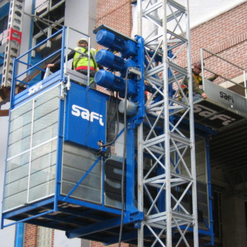 Monta-carga para canteiro de obras - ZENITH AS 1300 - Safi Group srl - industrial / para edifício