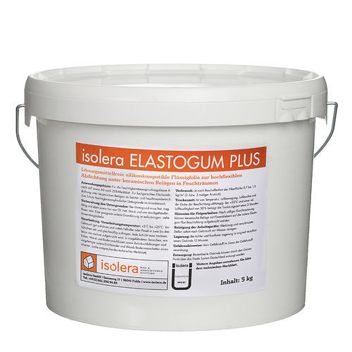 Impermeabilizante líquido de proteção - elastogum - isolera - para banheiro / para parede / para piso