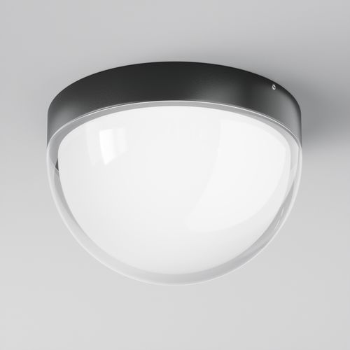 Plafon contemporâneo - Mon - Maytoni - semicircular / em vidro / metálico
