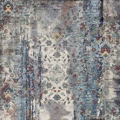 Carpete tufado - SILKYFOOT - Aydin Tekstil - em seda / estampado / cinza