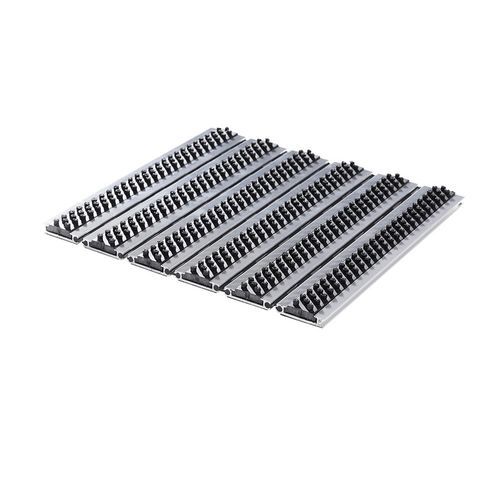 Tapete de entrada da linha comercial - ALUFLEX JUNIOR - Almelose Borstelindustrie - em PVC / em alumínio / com perfis