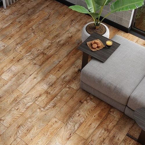 Piso laminado em HDF - AMAZON OAK  - AGT Agac - flutuante / efeito de madeira / da linha residencial