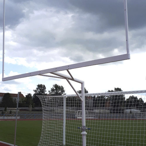 Trave de futebol americano em alumínio - 30975-SB - artec Sportsgeräte GmbH - fixa / branca / pintada