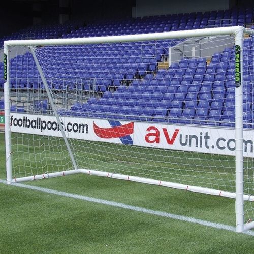 Trave de futebol em PVC - FBL-160 - Harrod Sport - transportável / branca / 3,6 x 1,8 m