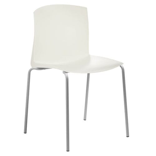 Cadeira contemporânea - Nordic - EduHermex - para ambiente interno / em polipropileno / com base em aço