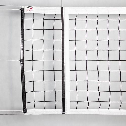 Rede de voleibol em polipropileno - 5088/N/A - SPORT TRANSFER Sp. z o.o. - preta / 3 mm / de competição