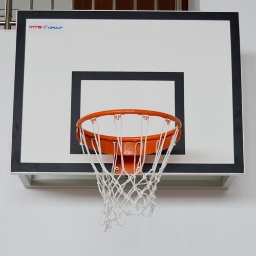 Tabela de basquete em aço galvanizado - 4-29 - MTB Group Sp.J. - retangular / em branco e preto / para ambiente interno