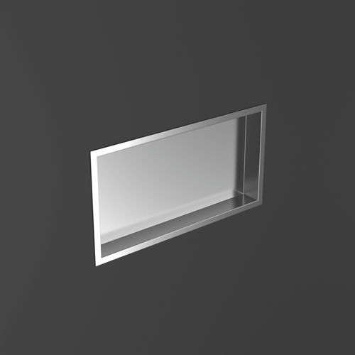 Nicho de parede em aço inoxidável - T542-S - NEILUR - retangular / para ambiente interno