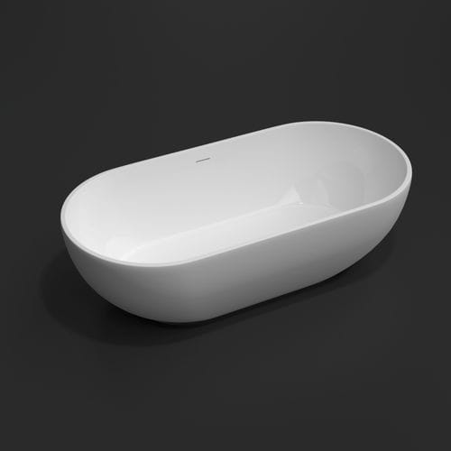 Banheira oval - 700100 - NEILUR - freestanding / para residência / para uso profissional