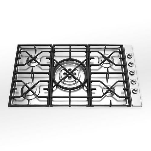 Cooktop a gás - 5698/4GTC-CL - ALPES-INOX - 5 bocas / de embutir / com botões