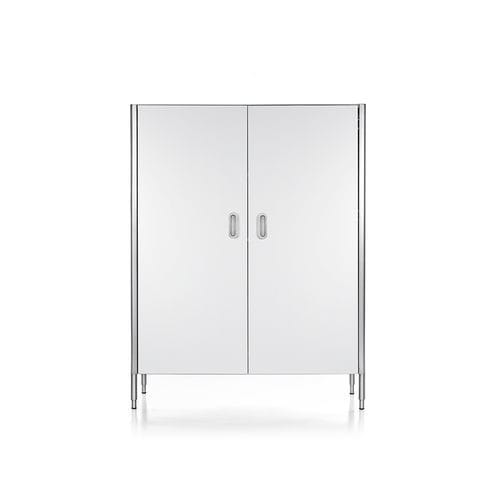 Armário de organização para cozinha contemporâneo - 128/165 DISPENSA/1 - ALPES-INOX - em aço inoxidável