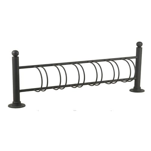 Bicicletário de piso - PB004 - irollo - antivandalismo / para áreas urbanas / em ferro fundido