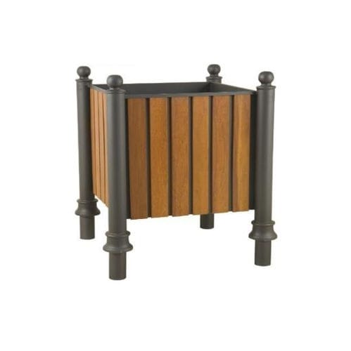 Floreira em chapa - FR011 - irollo - em ferro fundido / em ferro galvanizado / em iroko