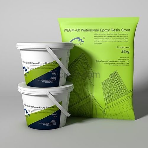 Injeção de resina de vedação - WEGM-60 - Sino-sina building materials co., ltd - para reparação de alvenaria / para estabilização de edifício