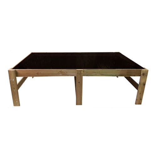 Expositor para plantas - 600101 - Hortalia - em madeira / com 4 lados / com 1 prateleira