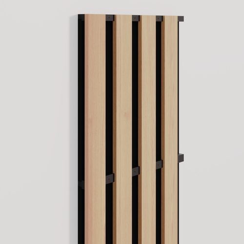 Painel acústico para parede - WL H4 90 - Woodslines - para teto / em lariço / em madeira maciça