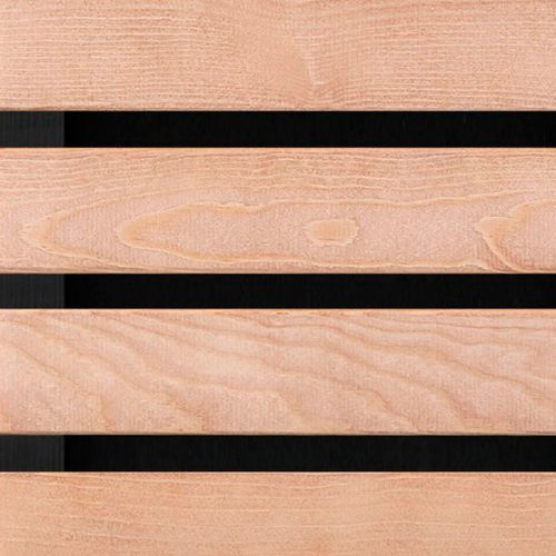 Painel acústico para forro de teto - WL/H7/68 - Woodslines - suspenso / em madeira maciça / em carvalho