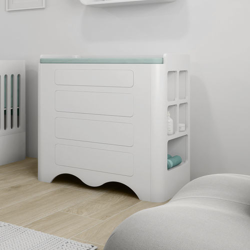 Cômoda infantil - Wave - NU Furniture - de design original / em madeira laqueada / em MDF laqueado
