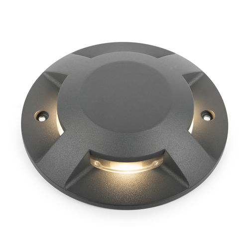 Spot de embutir no piso - DUBLIN 4 SIDES - Hofflights - de LED / redondo / IP67