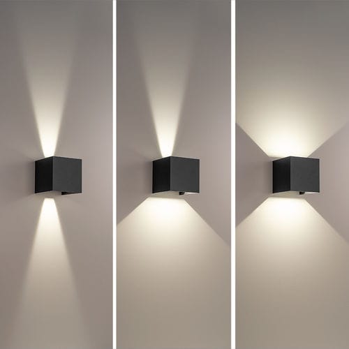 Arandela contemporânea - PALMA - Hofflights - para ambiente interno / em arame / cúbica