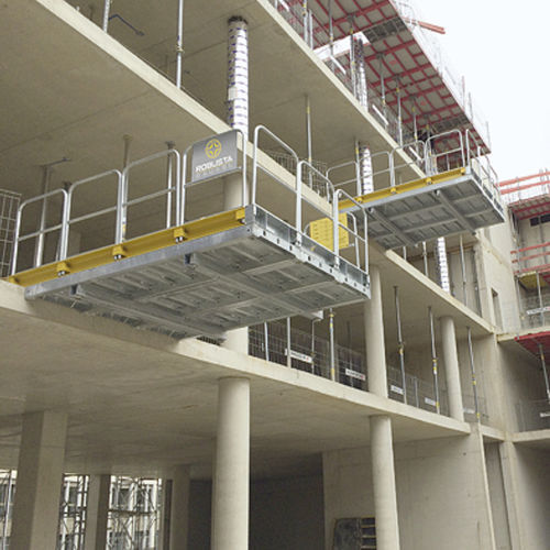 Plataforma de trabalho - TRAPOFLEX  - ROBUSTA-GAUKEL GmbH & Co. KG - de exterior / modular / para fôrmas