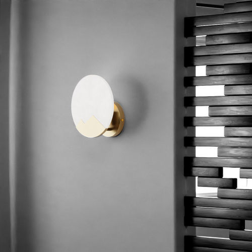 Arandela contemporânea - MONTAGNA - Ambiate Lighting - para ambiente interno / em latão / em mármore