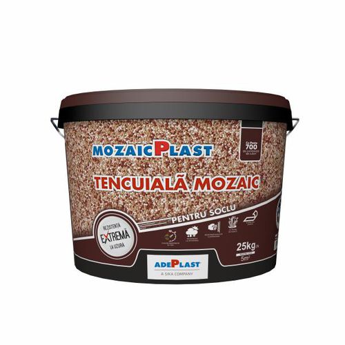 Argamassa decorativa - MOZAICPLAST  - AdePlast - para ambiente interno / para ambiente externo / de chão sem pé