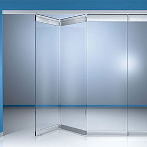 Painel de vidro acústico - DORMA FSW-G - Transparent Design SRL - temperado / colorido / jateado com areia