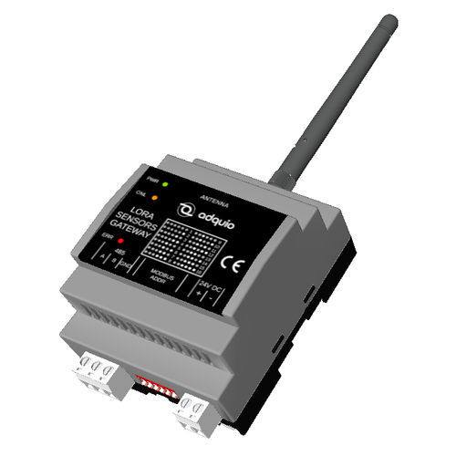 Módulo de interface passarela - ADQUIO LORA  - Adquio - em trilho DIN / para sistema de automação residencial / sem fio