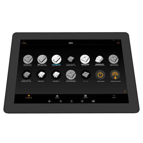 Tela sensível ao toque para sistema de automação residencial - ADQUIO ADQ-SCR10.1 - Adquio - para bancada / com display digital / para ambiente interno