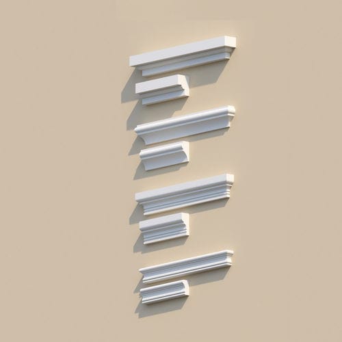 Moldura de janela em poliestireno expandido PSE - EDCF series - Eleni FIX