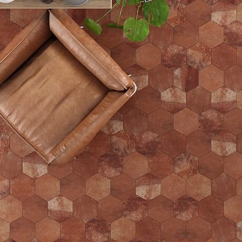 Revestimento hexagonal em porcelana - FOLK  - YURTBAY SERAMIK - em cerâmica esmaltada / fosco / para ambiente interno