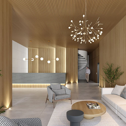 Painel em melamina para móveis - ROBLE CATEDRAL GRANN - Berneck - para construção / para cozinha / para banheiro