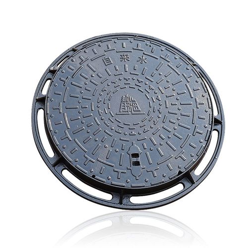 Tampa para caixa de inspeção em ferro fundido - Hebei Zhenhan Casting Co.,Ltd - redonda / de embutir