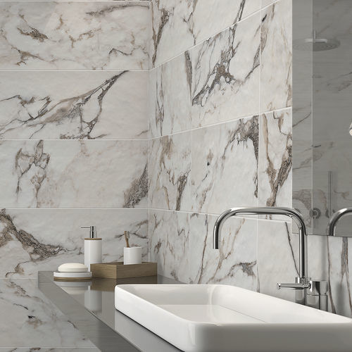 Placas de revestimento em porcelana - NATRA - STILE CERAMIC - polida / para ambiente interno / para banheiro