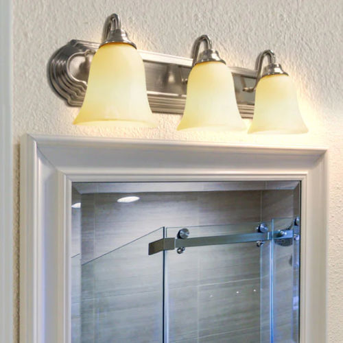 Arandela contemporânea - 450147-ES - Viribright Lightiing - para ambiente interno / em vidro / em níquel